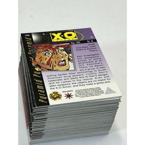 1994 Upper Deck Valiant Era 2 119 cards ranging from #121-260 Pyramid CV JD - Picture 6 of 6